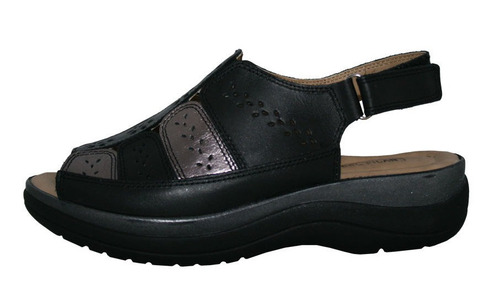 Sandalia Taco Chino Con Velcro-lpc508