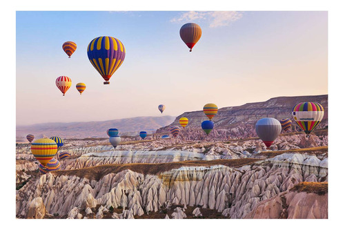 Vinilo 80x120cm Capadocia Globos En Turquia Viajar Travel