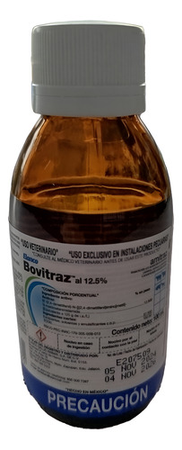 Bovitraz 100ml Insecticida Amitraz Contra Garrapatas, Pulgas