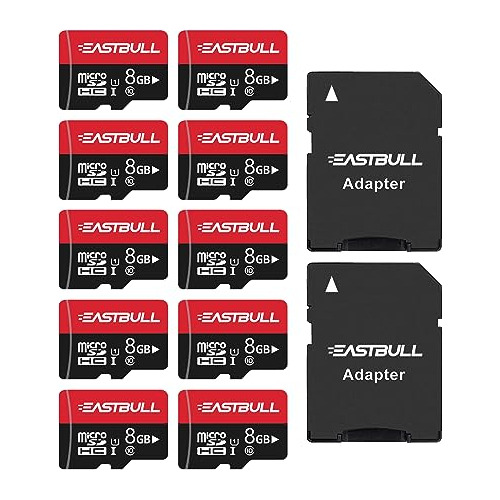 8gb 10-pack Of Micro Sd Cards, Sd Memory Cards 8gb Sd C...