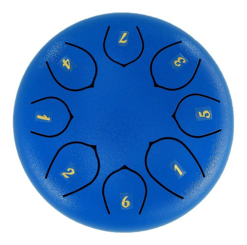 Hang Drum Hand Pan Drum Octo Steel Drum Con Palos