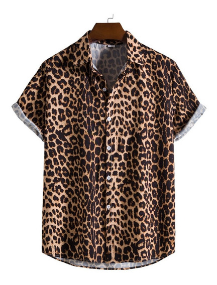 Camisa Leopardo Hombre | MercadoLibre ?