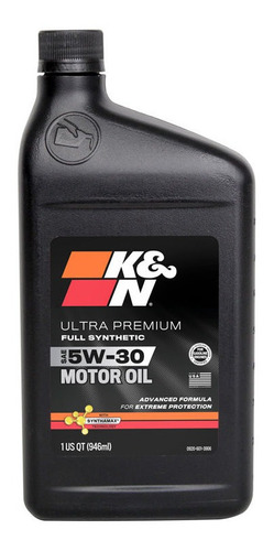 K&n 104093 Aceite 5w-30 Sintetico Cuarto 946ml Premium Oil