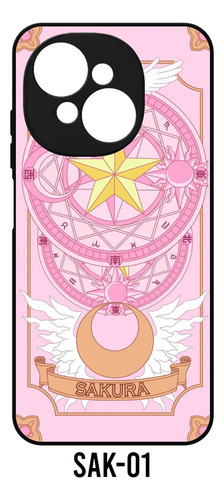 Funda Sakura Card Captor Compatible Con Tecno Infinix Infinix Hot 40i / Pop 8 / Smart 8