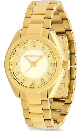 Relógio Victor Hugo Luxo Feminino - Vh10145lsg/54m