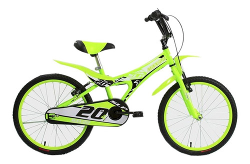 Bicicleta Infantil Slp Max R20 Frenos V-brakes Con Pie Apoyo