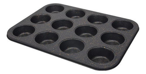 Forma Assadeira Para Cupcake Empada Antiaderente 12cavidades