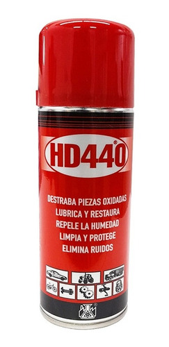 Lubricante Hd 440 Limpiante Antioxidante Antihumedad X250 Ml