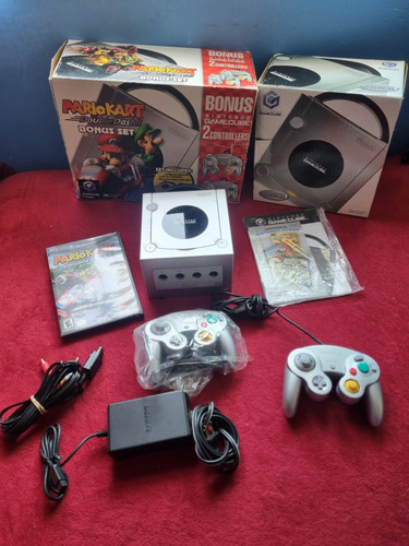 Mario Kart Double Dash Bundle Game Cube Platinum (Usado)