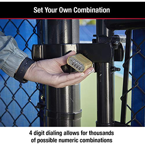 Master Lock 875d - Cerradura De Combinación Para Exteriores