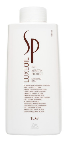 Shampoo Sp Luxe Oil Keratin Protect Wella 1 L