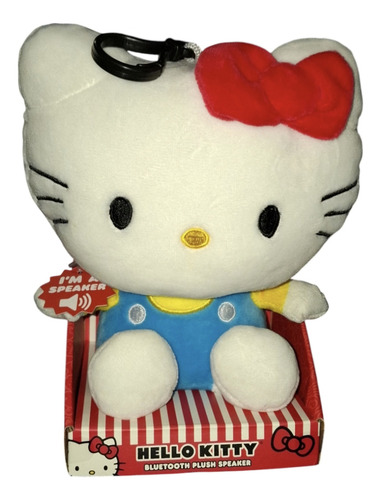 Bocina Hello Kitty Llavero Felpa Bluetooth Recargable Sanrio