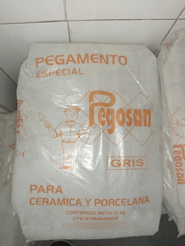 Pego Gris De 13 Kg Pegosan Precio Publicado