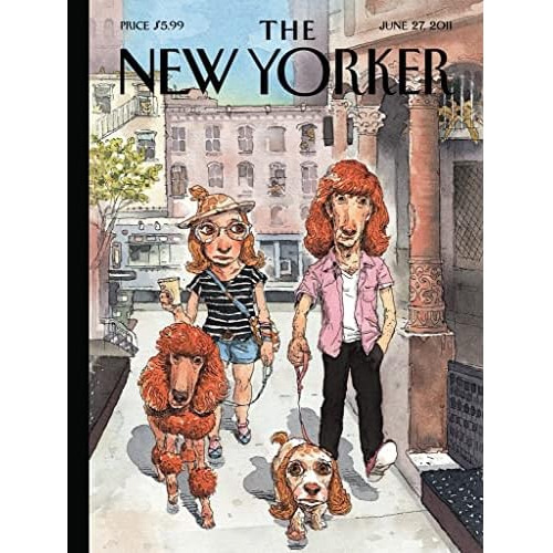 - New Yorker Dog Meets Dog - 1000 Piece Jigsaw Puzzle