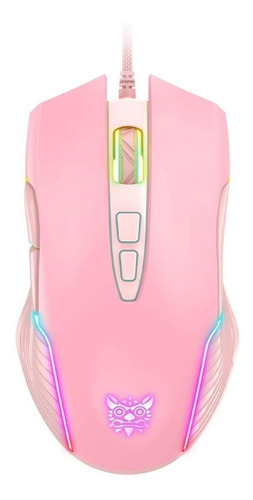 Mouse De Juego Onikuma Cw905 Rosado
