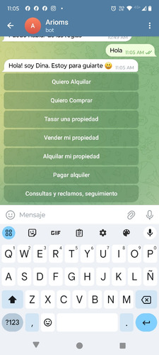 Chatbot Para.inmobiliarias