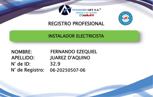 Electricista Matriculado Servicio Tecnico