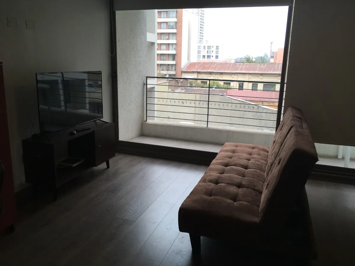 Imagen 4 de 7 de Se Arrienda Departamento Amoblado 1d-1b.