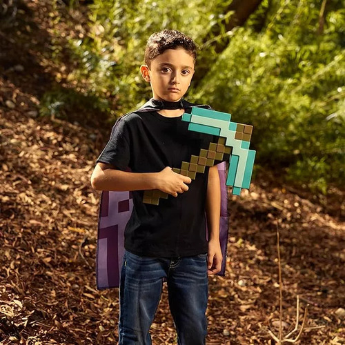 Espada De Espuma Y Pico De Diamante Minecraft Niños Juguetes