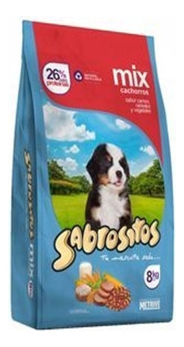 Sabrositos Mix Perro Cachorro X 8 Kg
