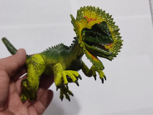 Juguete Dinosaurio Dilophosaurus Con Sonido (Usado)