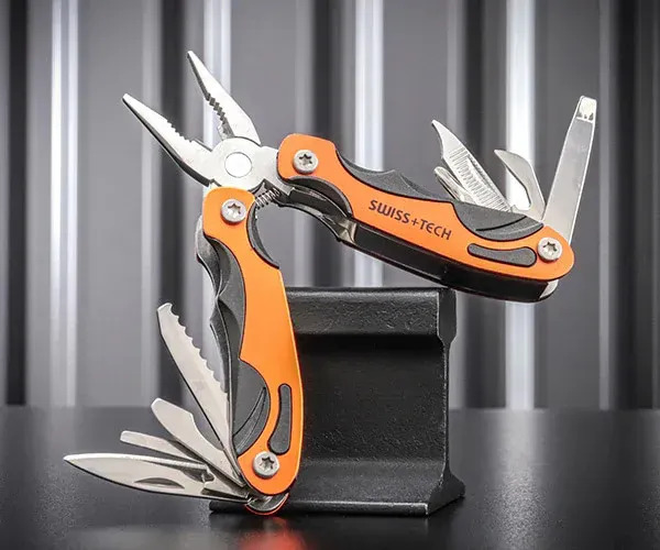 Pinza Multiherramienta 12 En 1 Swiss Tech Camping Bicicleta