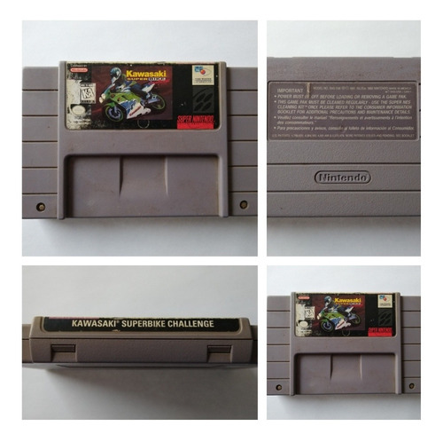 Kawasaki Superbike Challenge Super Nintendo Snes (Reacondicionado)