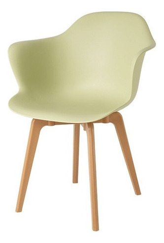 Silla Eames Con Descansabrazos Comedor Polipropileno Durable