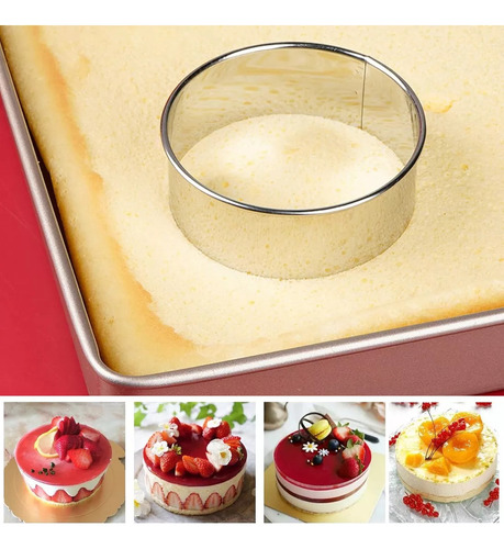 43pzs Moldes Cortadores Galletas Reposteria Acero Inoxidable
