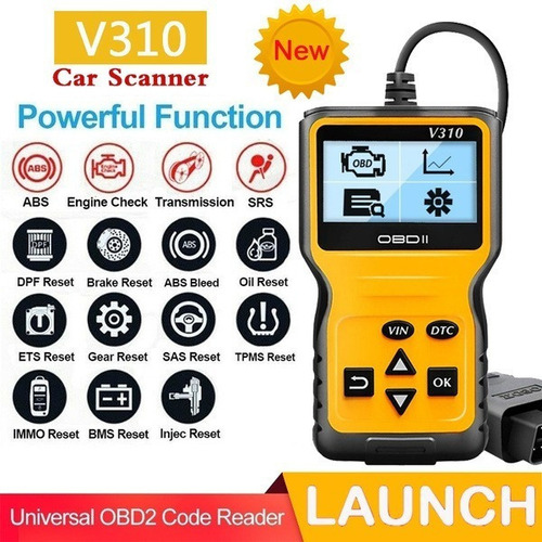 Nuevo Escáner Automotriz V310 Para Vehículo Obd2 Eobd Desde
