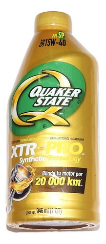 Aceite Multigrado Sae 15w40 Quaker State 6 Botellas