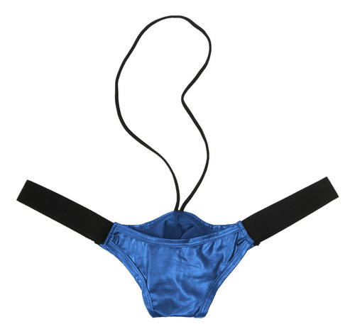 Ropa Interior Hollow String Para Hombre, De Charol Macizo, D