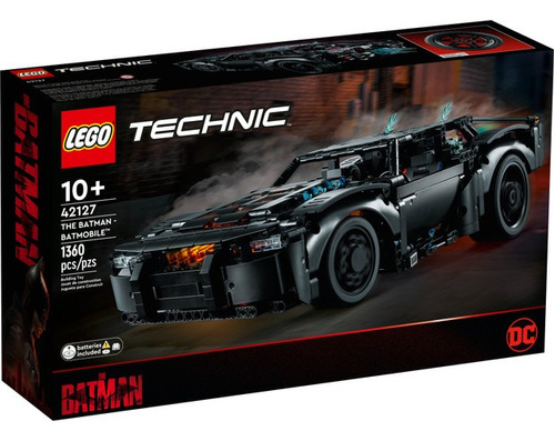 Kit De Construcción Lego Technic The Batman Batmóvil 42127 Cantidad de piezas 1360