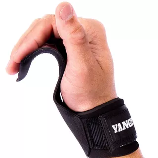 Luva Strap Hand Grip Para Cross Training E Musculação Tamanho M