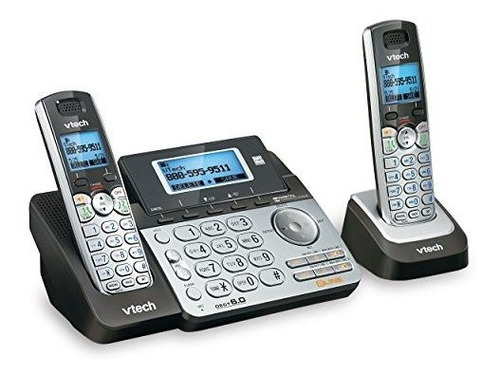 Imagen 1 de 3 de Vtech Ds6151-2 - Sistema De Teléfono Inalámbrico De 2 Línea