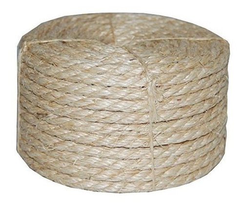 3/8 X 100' Cuerda De Sisal Poste Rascador Para Gatos Otros U