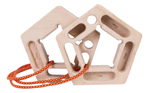 Hangboard Escalada En Roca Sostiene Fortalecedor De Dedos