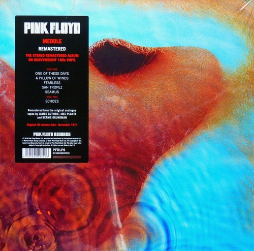 Vinilo Pink Floyd Meddle Y Sellado