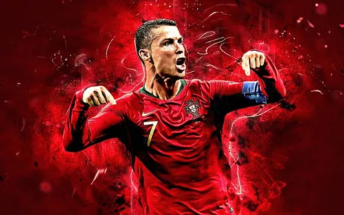 Pintura De Diamantes 5d Diy Cristiano Ronaldo Portugal Cr7-1
