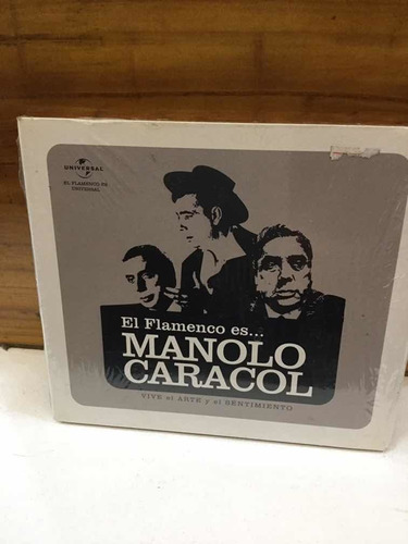 Manolo Caracol El Flamenco Es Cd Nuevo