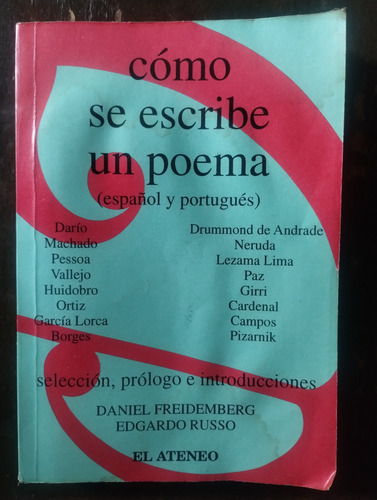 Cómo Se Escribe Un Poema De Freidemberg Y Russo - El Ateneo (Usado)