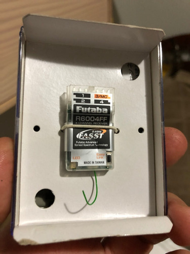 Micro Receptor Futaba 4 Canais R6004ff Shock Flyer