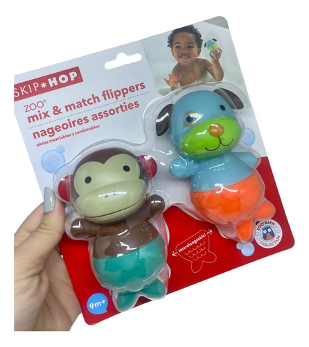 Skip Hop Brinquedo De Banho Zoo® Mix & Match Flippers