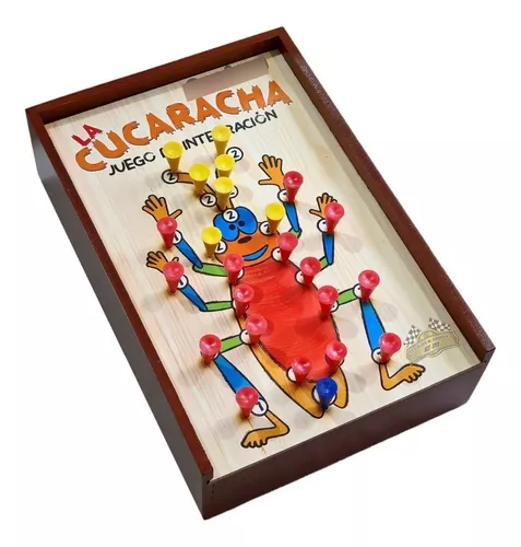 La Cucaracha Juego De Mesa 7 Tablas Fichas Plasticas Y Dados