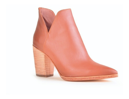 Imagen 3 de 8 de Botines Botinetas Botas De Mujer De Cuero Bonn - Ferraro
