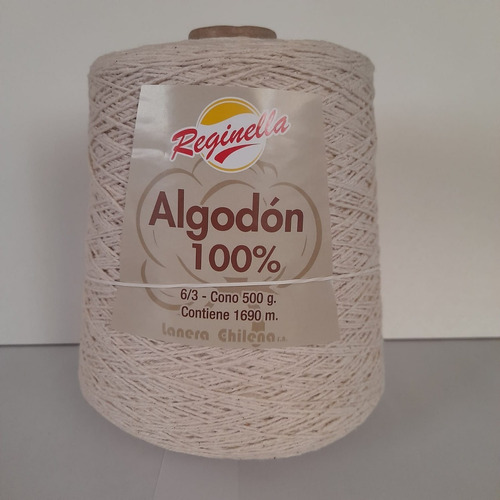 Algodón 100% Cono 500 Grs. Reginella