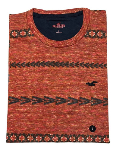 Remera Hollister Tipo Mosaico