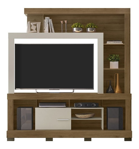 Modular Ipanema Para Tv 55 Pulgadas Con Estantes 180cm