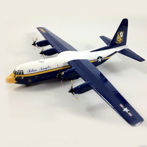 Hogan C-130 Blue Angles 1/200 Diecast Azul (Usado)