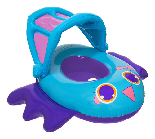 Swimways: Swimways Bote Inflable Para Bebe Con Techo - Color